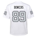 Davalo LV.Raiders #89 Brock Bowers Player White Alternate Game Stitched Jerseys
