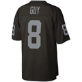 Davalo LV.Raiders #8 Ray Guy Mitchell & Ness Black Legacy Replica Jersey