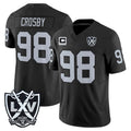 Davalo LV.Raiders #98 Maxx Crosby Player Black 2026 Vapor Limited Home Game Stitched Jerseys