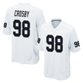 Davalo LV.Raiders #98 Maxx Crosby Player White Home Game Stitched Jerseys