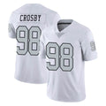 Davalo LV.Raiders #98 Maxx Crosby Player White Limited Color Rush Home Game Stitched Jerseys