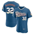 Davalo M.Brewers #32 Jacob Misiorowski Player Blue 2026 City Connect Home Limited Elite Stitched Jerseys
