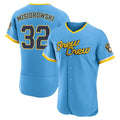 Davalo M.Brewers #32 Jacob Misiorowski Player Light Blue City Connect Home Limited Elite Stitched Jerseys