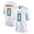 Davalo M.Dolphins #0 Ollie Gordon II Player White Fashion Home Game Stitched Jerseys