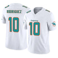 Davalo M.Dolphins #10 Jacob Rodriguez Player White Limited Vapor F.U.S.E. Home Game Stitched Jerseys