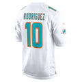 Davalo M.Dolphins #10 Jacob Rodriguez White Game Stitched Jerseys