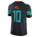 Davalo M.Dolphins #10 Tyreek Hill Player Blue Rivalries Collection Vapor Limited Stitched Jersey