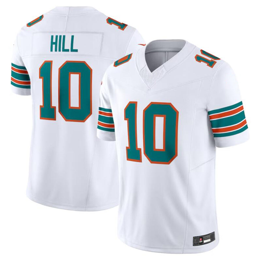 Davalo M.Dolphins #10 Tyreek Hill White Vapor F.U.S.E. Limited Jersey American Stitched Jerseys