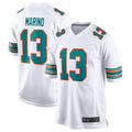 Davalo M.Dolphins #13 Dan Marino White Retired Player Jersey American Stitched Jerseys