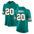 Davalo M.Dolphins #20 Jordyn Brooks Player Aqua Alternate Home Game Stitched Jerseys
