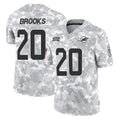 Davalo M.Dolphins #20 Jordyn Brooks Player Arctic Camo Salute To Service Limited Game Stitched Jerseys