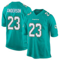 Davalo M.Dolphins #23 Zayne Anderson Player Aqua Team Color Home Game Stitched Jerseys
