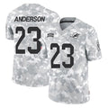 Davalo M.Dolphins #23 Zayne Anderson Player Arctic Camo Salute To Service Limited Game Stitched Jerseys
