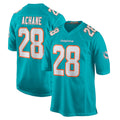 Davalo M.Dolphins #28 De'Von Achane Player Aqua Home Game Stitched Jerseys