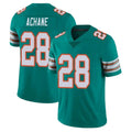 Davalo M.Dolphins #28 De'Von Achane Player Aqua Limited Alternate Vapor Untouchable Home Game Stitched Jerseys