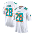 Davalo M.Dolphins #28 De'Von Achane Player White Limited Home Game Stitched Jerseys