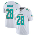 Davalo M.Dolphins #28 De'Von Achane Player White Limited Vapor Untouchable Home Game Stitched Jerseys