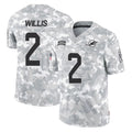 Davalo M.Dolphins #2 Malik Willis Player Arctic Camo Salute To Service Limited Game Stitched Jerseys