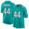 Davalo M.Dolphins #44 Chop Robinson Player Aqua Team Color Home Game Stitched Jerseys
