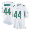 Davalo M.Dolphins #44 Chop Robinson Player White Home Game Stitched Jerseys