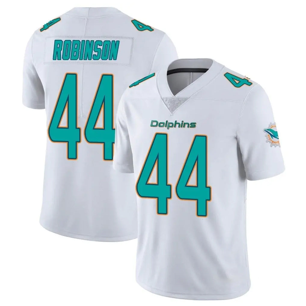 Davalo M.Dolphins #44 Chop Robinson Player White Limited Vapor Untouchable Home Game Stitched Jerseys