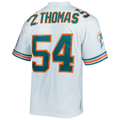 Davalo M.Dolphins #54 Zach Thomas Mitchell & Ness White Legacy Replica Jersey Stitched Puhic