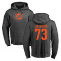 Davalo M.Dolphins #73 Austin Jackson Player Darkgray Pullover Hoodies Limited Stitched Jerseys