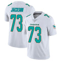 Davalo M.Dolphins #73 Austin Jackson Player White Limited Vapor Untouchable Home Game Stitched Jerseys
