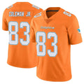 Davalo M.Dolphins #83 Kevin Coleman Jr. Player Orange Limited Home Game Stitched Jerseys