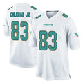 Davalo M.Dolphins #83 Kevin Coleman Jr. Player White Home Game Stitched Jerseys