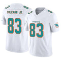 Davalo M.Dolphins #83 Kevin Coleman Jr. Player White Limited Vapor F.U.S.E. Home Game Stitched Jerseys