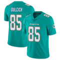 Davalo M.Dolphins #85 Greg Dulcich Player Aqua Limited Vapor Untouchable Home Game Stitched Jerseys
