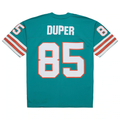 Davalo M.Dolphins #85 Mark Duper Mitchell & Ness Aqua Legacy Replica Jersey