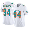 Davalo M.Dolphins #94 Jordan Phillips Player White Limited Vapor F.U.S.E. Home Game Stitched Jerseys