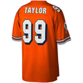 Davalo M.Dolphins #99 Jason Taylor Mitchell & Ness Orange Big & Tall 2004 Retired Player Replica Jersey