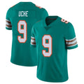 Davalo M.Dolphins #9 Joshua Uche Player Aqua Limited Alternate Vapor Untouchable Home Game Stitched Jerseys