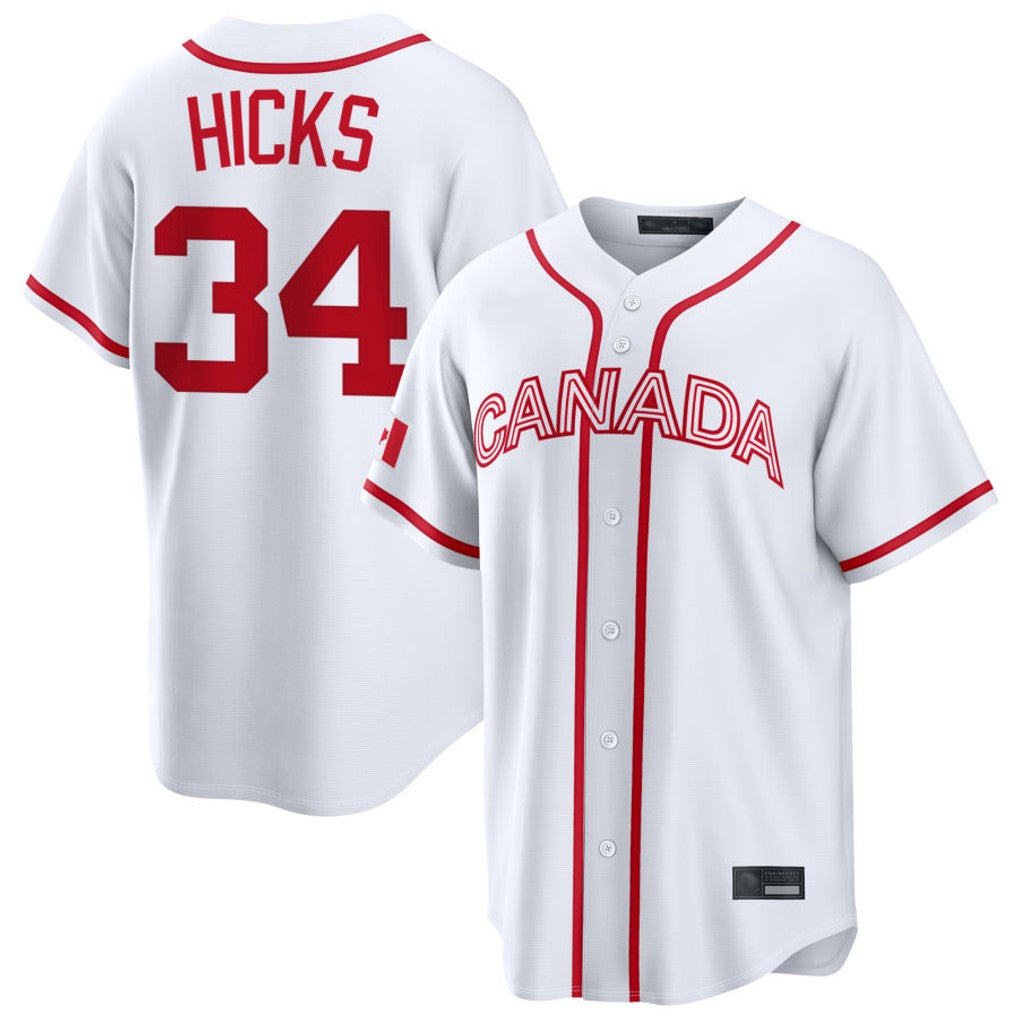 Davalo M.Marlins #34 Liam Hicks Player White 2026 World Classic Home Pick-A-Player Stitched Jerseys