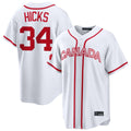 Davalo M.Marlins #34 Liam Hicks Player White 2026 World Classic Home Pick-A-Player Stitched Jerseys