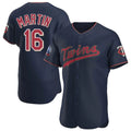 Davalo M.Twins #16 Austin Martin Player Navy 60th Home Limited Elite Stitched Jerseys