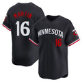 Davalo M.Twins #16 Austin Martin Player Navy Home Limited Stitched Jerseys