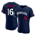 Davalo M.Twins #16 Austin Martin Player Navy Replica Home Limited Elite Stitched Jerseys