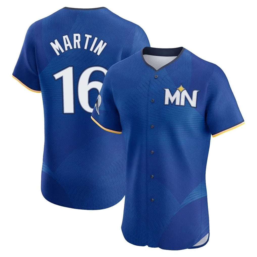 Davalo M.Twins #16 Austin Martin Player Royal City Connect Limited Elite Home Stitched Jerseys