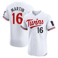 Davalo M.Twins #16 Austin Martin Player White Home Limited Elite Stitched Jerseys