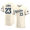 Davalo M.Twins #23 Royce Lewis Player Cream Home Limited Elite Stitched Jerseys