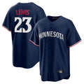 Davalo M.Twins #23 Royce Lewis Player Navy Replica Alternate Home Stitched Jerseys