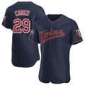 Davalo M.Twins #29 Rod Carew Player Navy 60th Home Limited Elite Stitched Jerseys