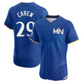 Davalo M.Twins #29 Rod Carew Player Royal City Connect Limited Elite Home Stitched Jerseys