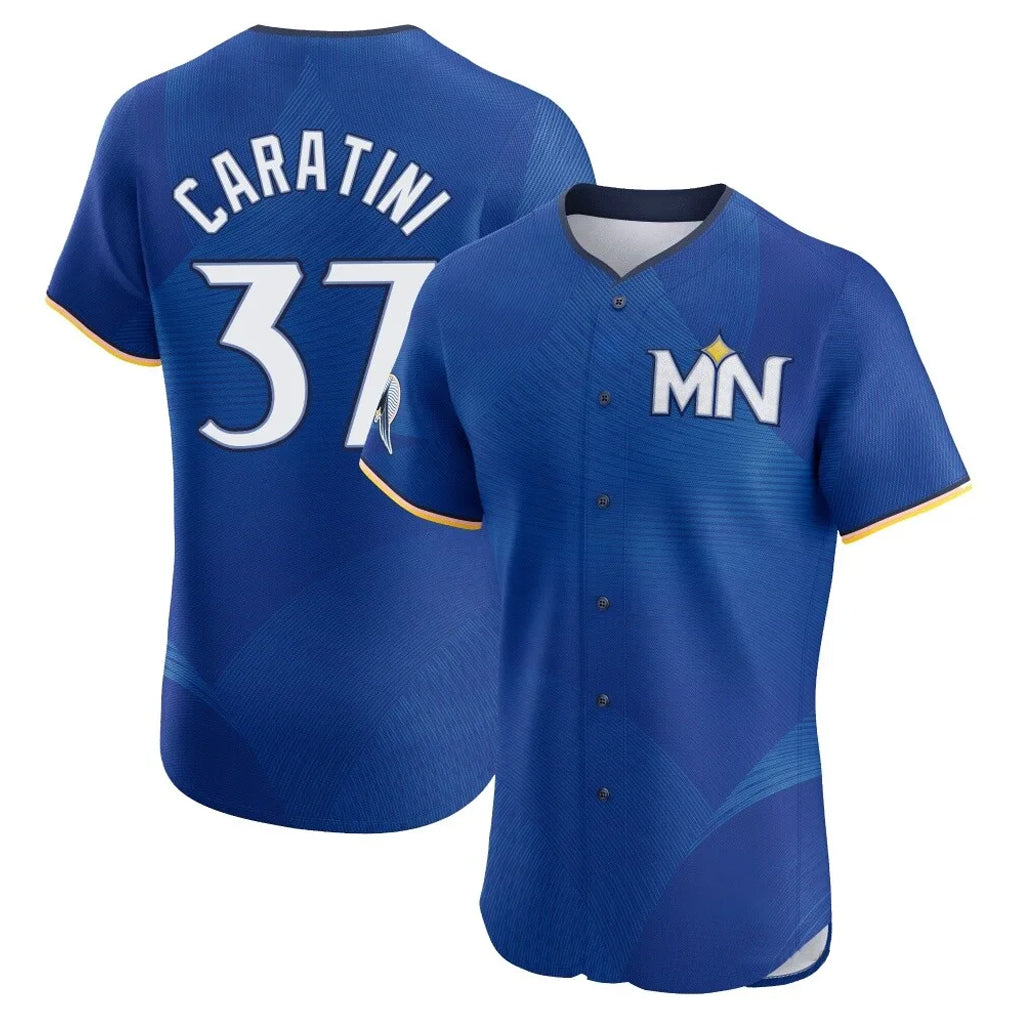 Davalo M.Twins #37 Victor Caratini Player Royal City Connect Limited Home Stitched Jerseys