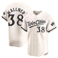 Davalo M.Twins #38 Matt Wallner Player Cream Home Limited Stitched Jerseys