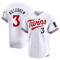 Davalo M.Twins #3 Harmon Killebrew Player White Home Limited Stitched Jerseys